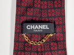 Chanel silk tie