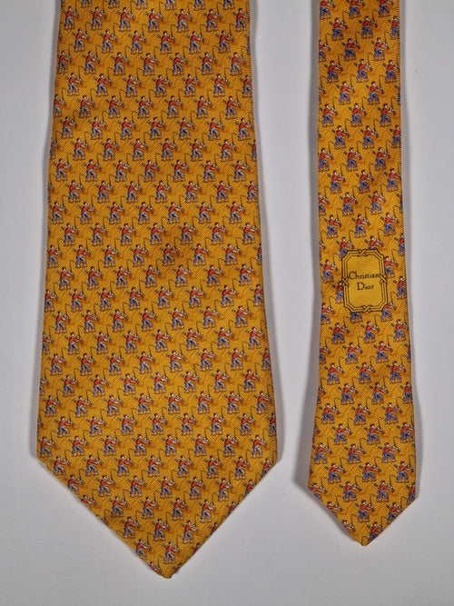 Dior silk tie