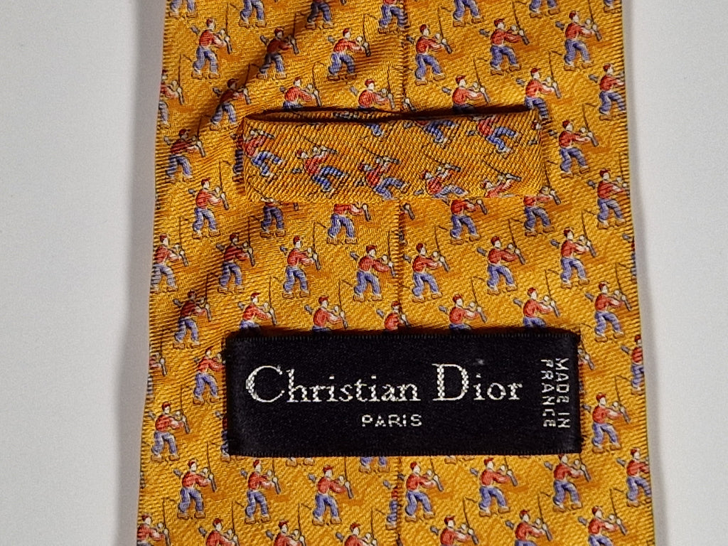 Dior silk tie