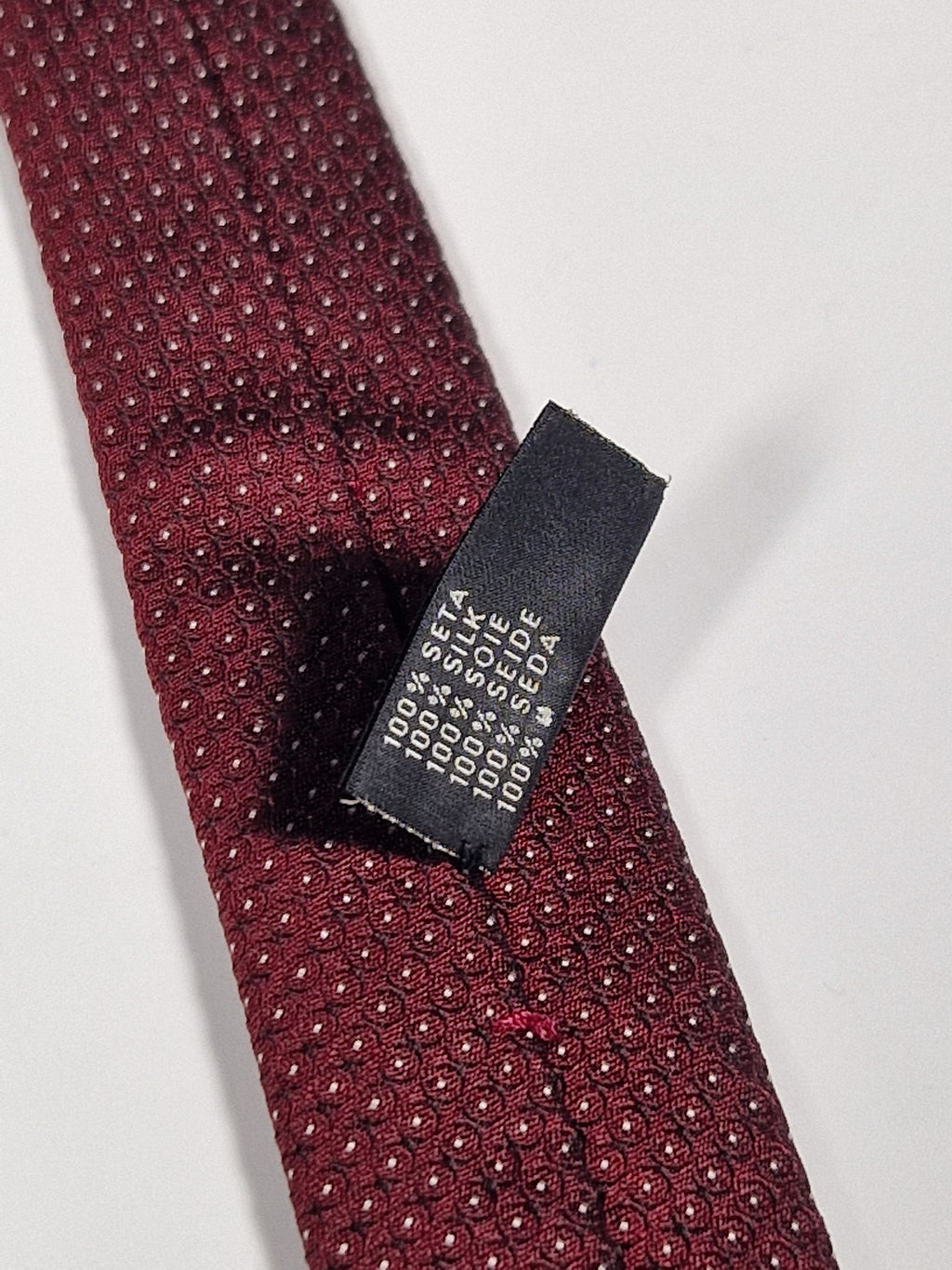 Prada silk tie