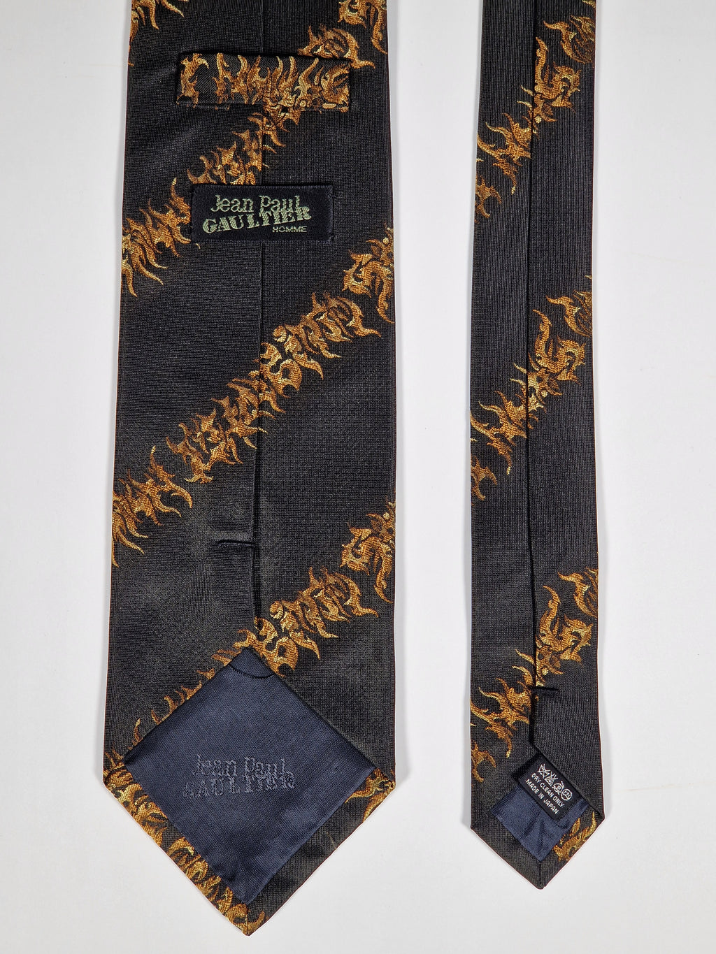 Jean Paul Gaultier silk tie