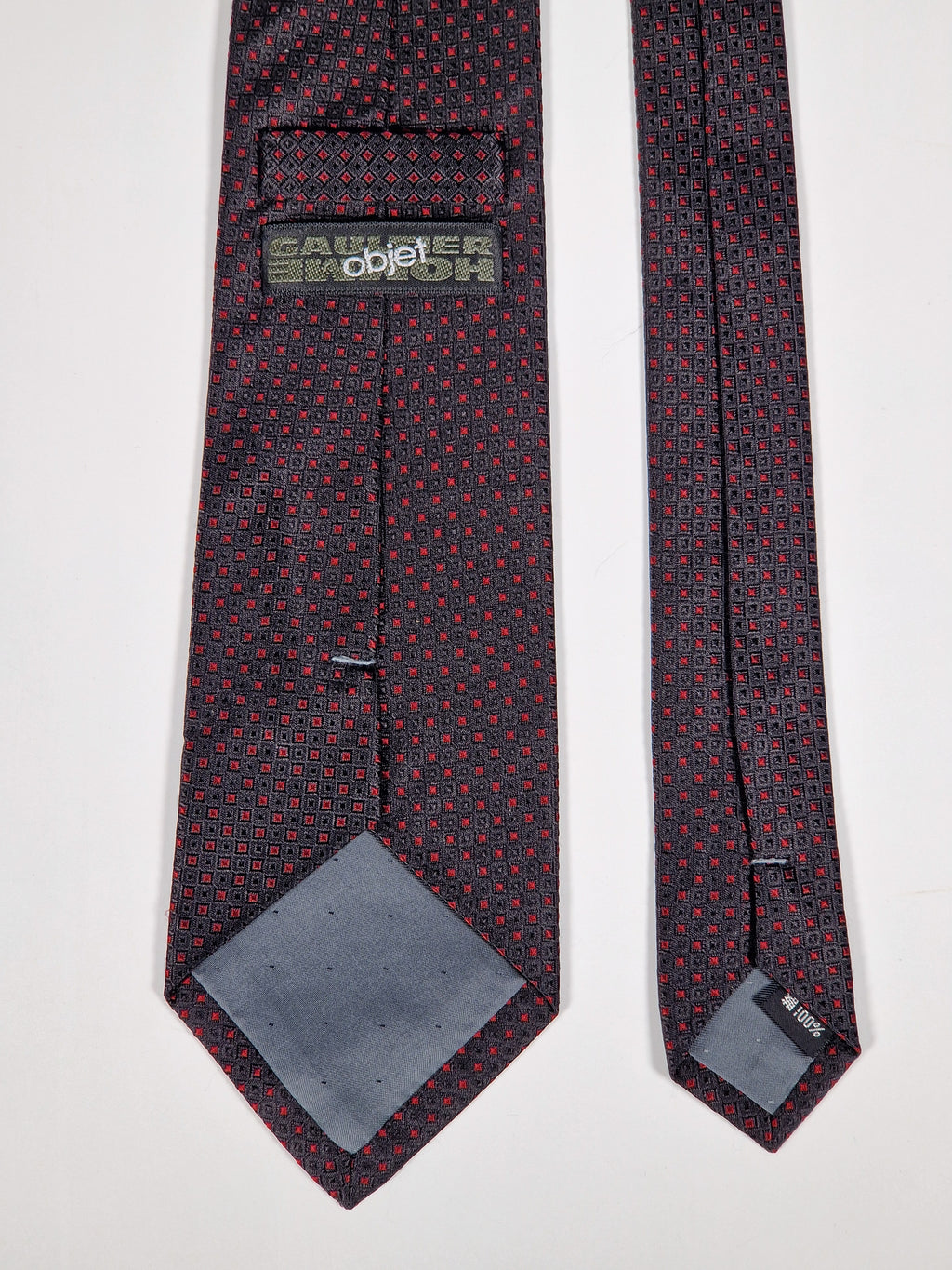 Jean Paul Gaultier silk tie