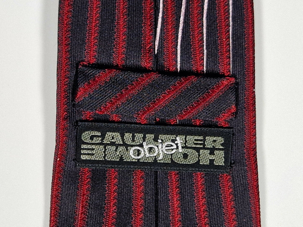 Jean Paul Gaultier silk tie