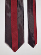 Jean Paul Gaultier mixed material tie