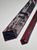 Jean Paul Gaultier mixed material tie