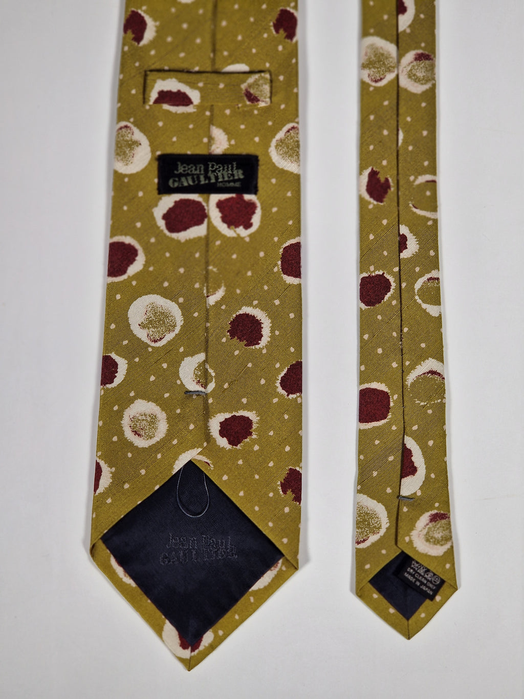 Jean Paul Gaultier silk tie