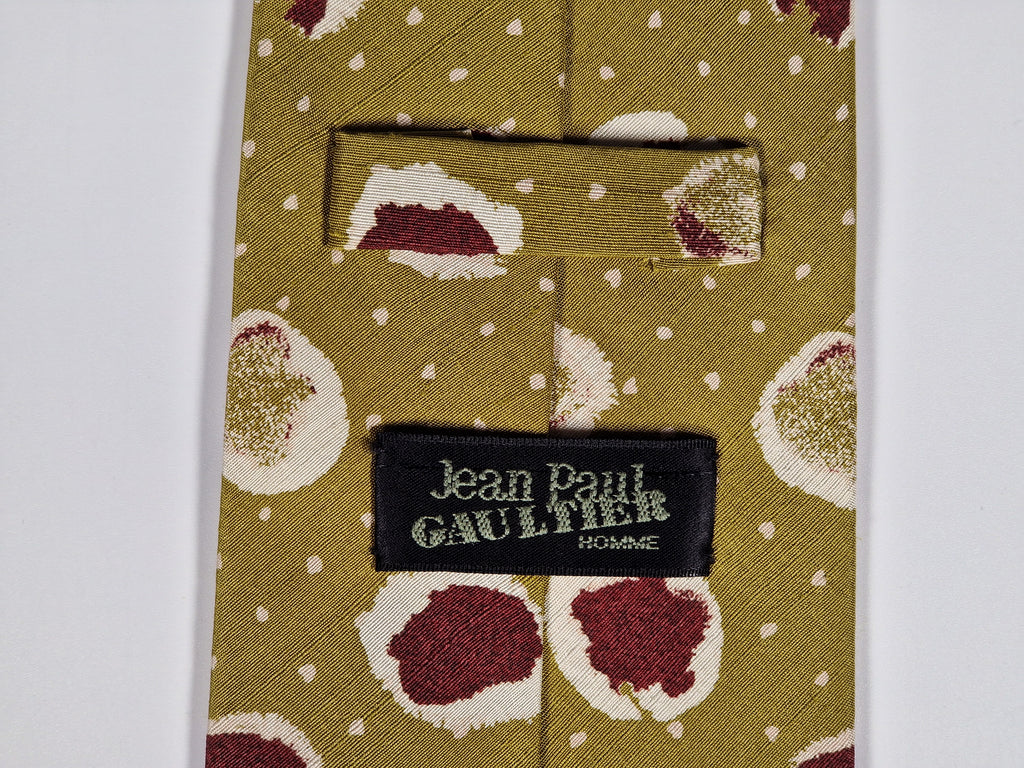 Jean Paul Gaultier silk tie