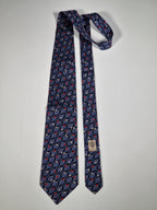 Gucci tie with Tennis pattern
