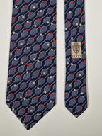 Gucci tie with Tennis pattern