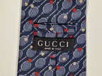 Gucci tie with Tennis pattern