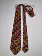 Vintage Dior tie with paisly pattern