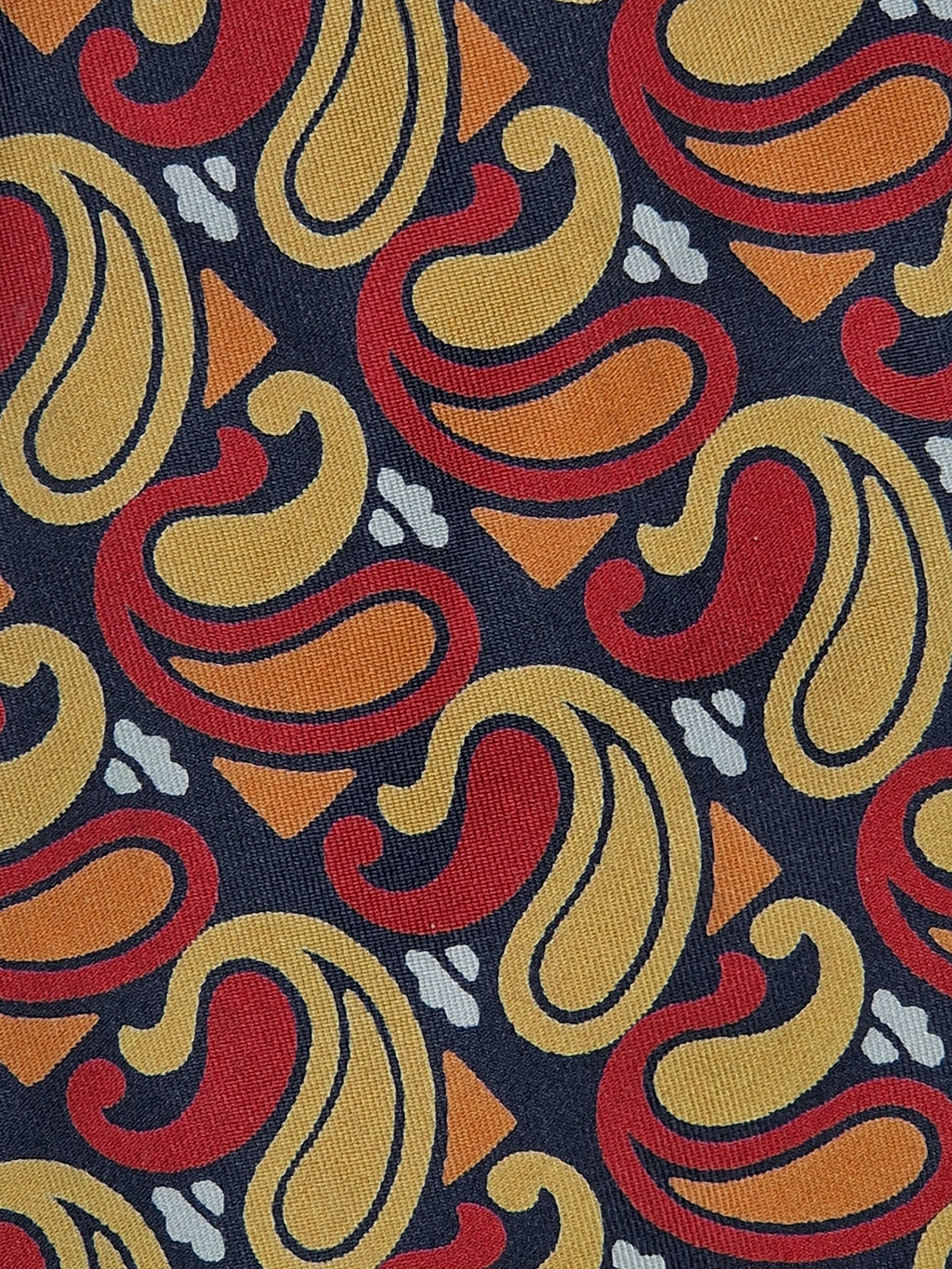 Vintage Dior tie with paisly pattern