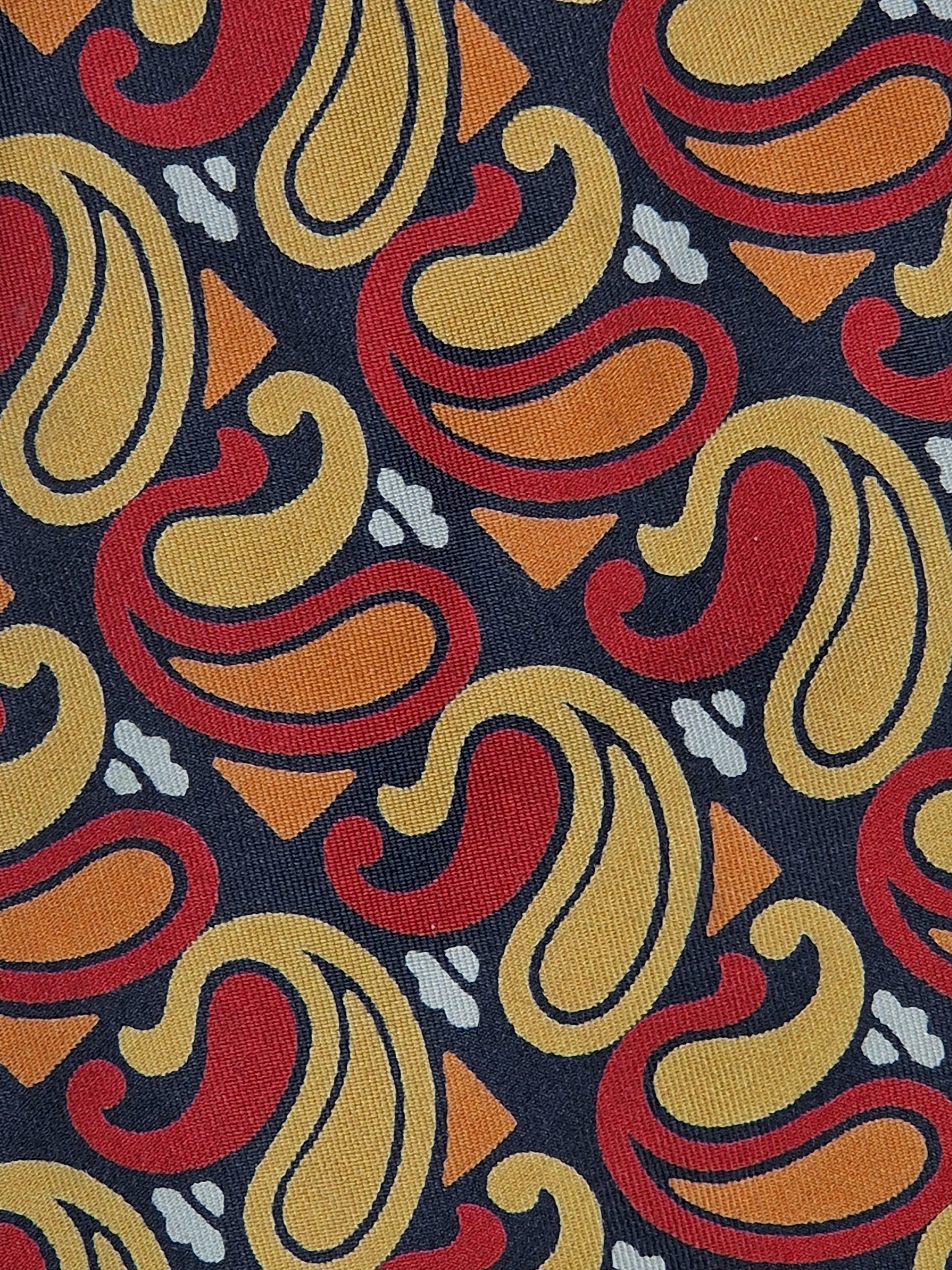 Vintage Dior tie with paisly pattern