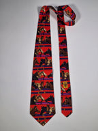 Gucci tie with Horse pattern