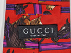 Gucci tie with Horse pattern