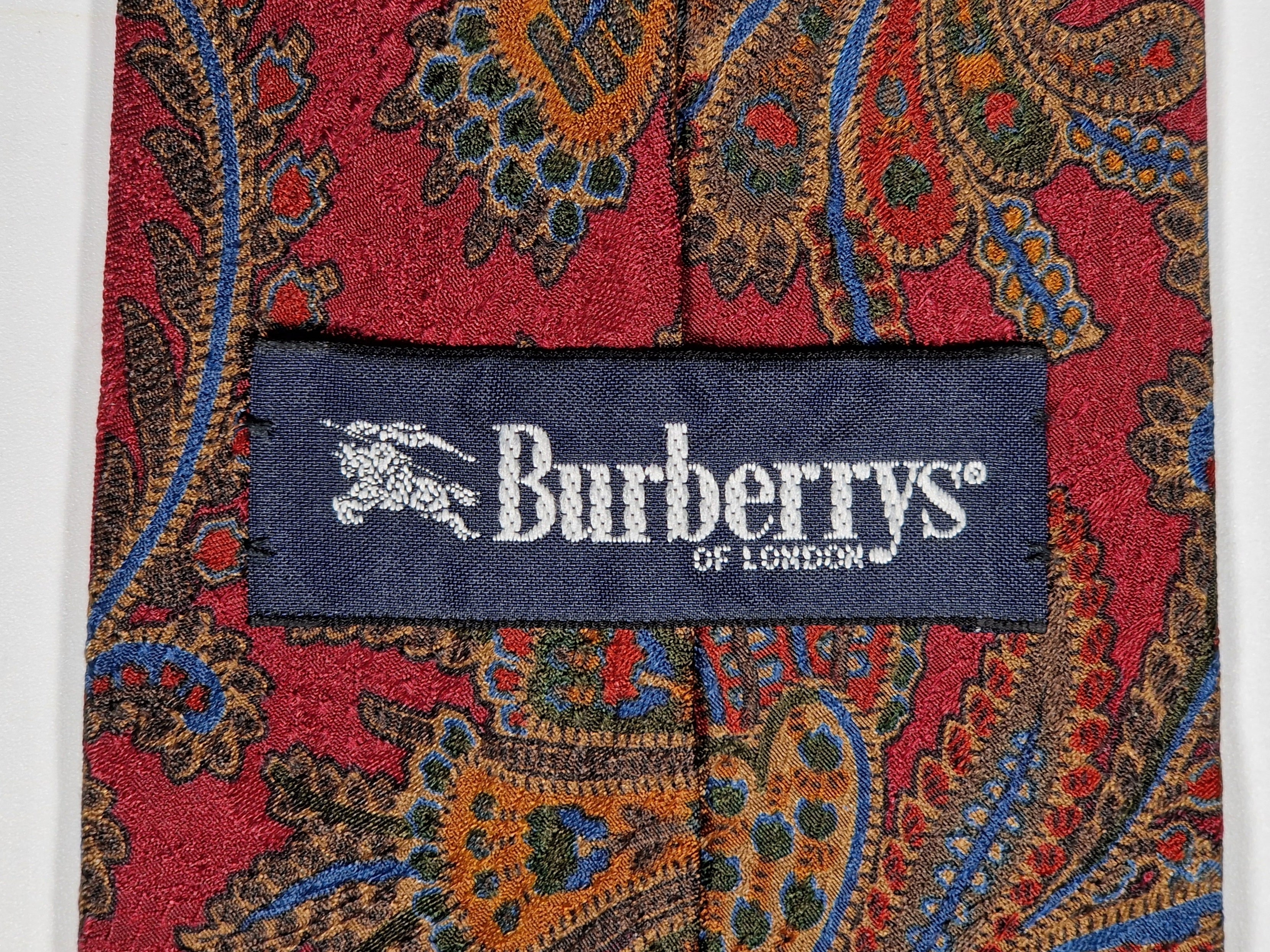 Burberrys Vintage silk tie