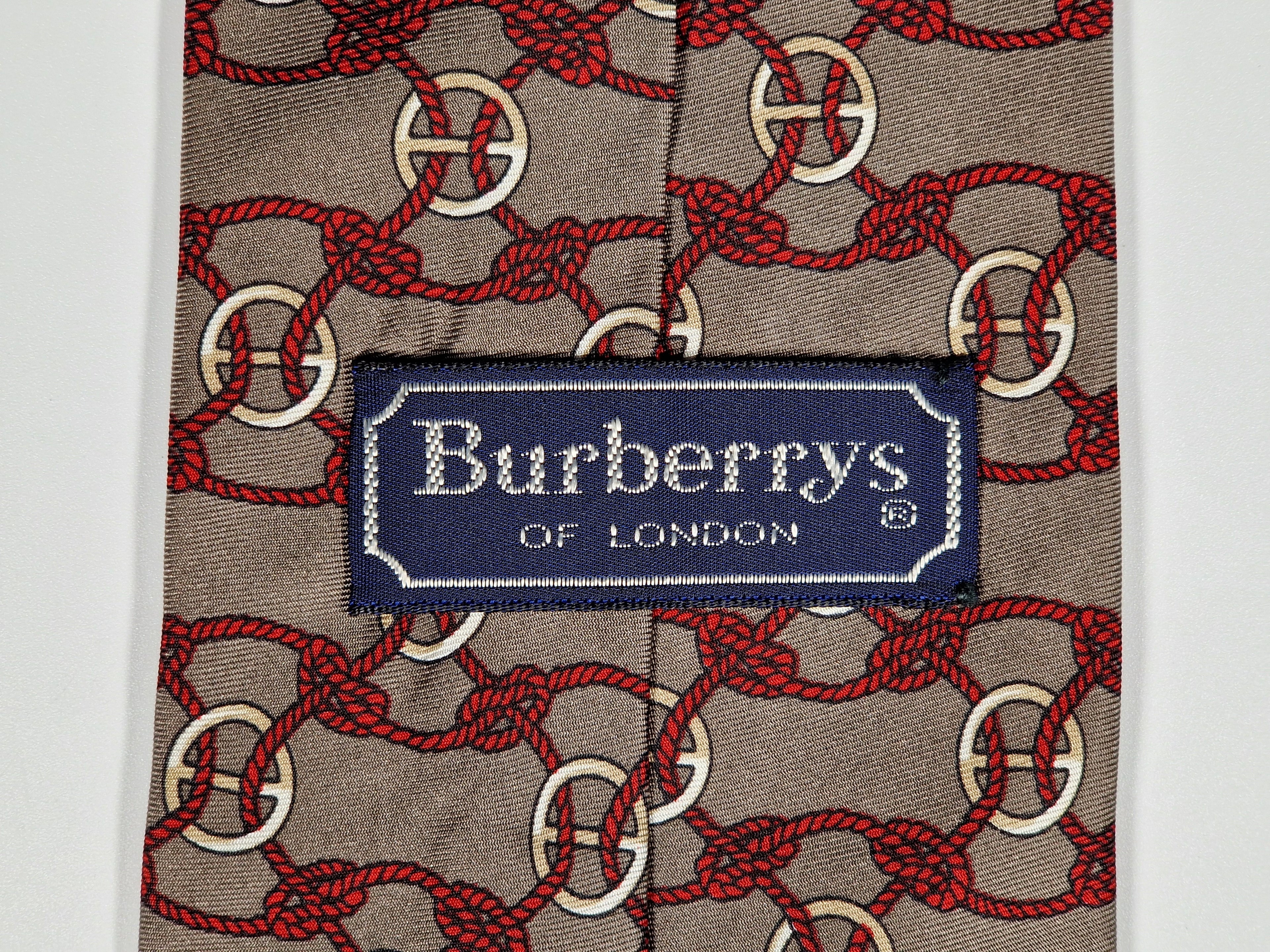 Burberrys Vintage silk tie