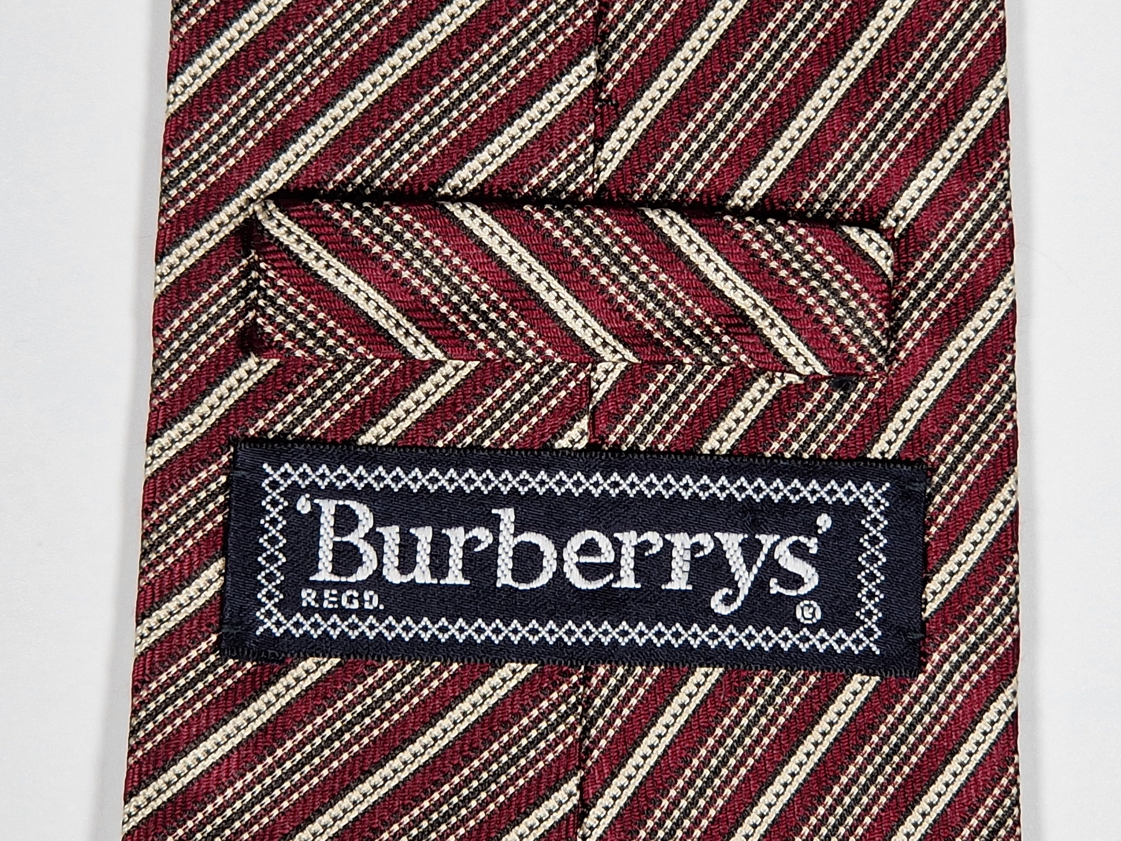 Burberrys Vintage silk tie