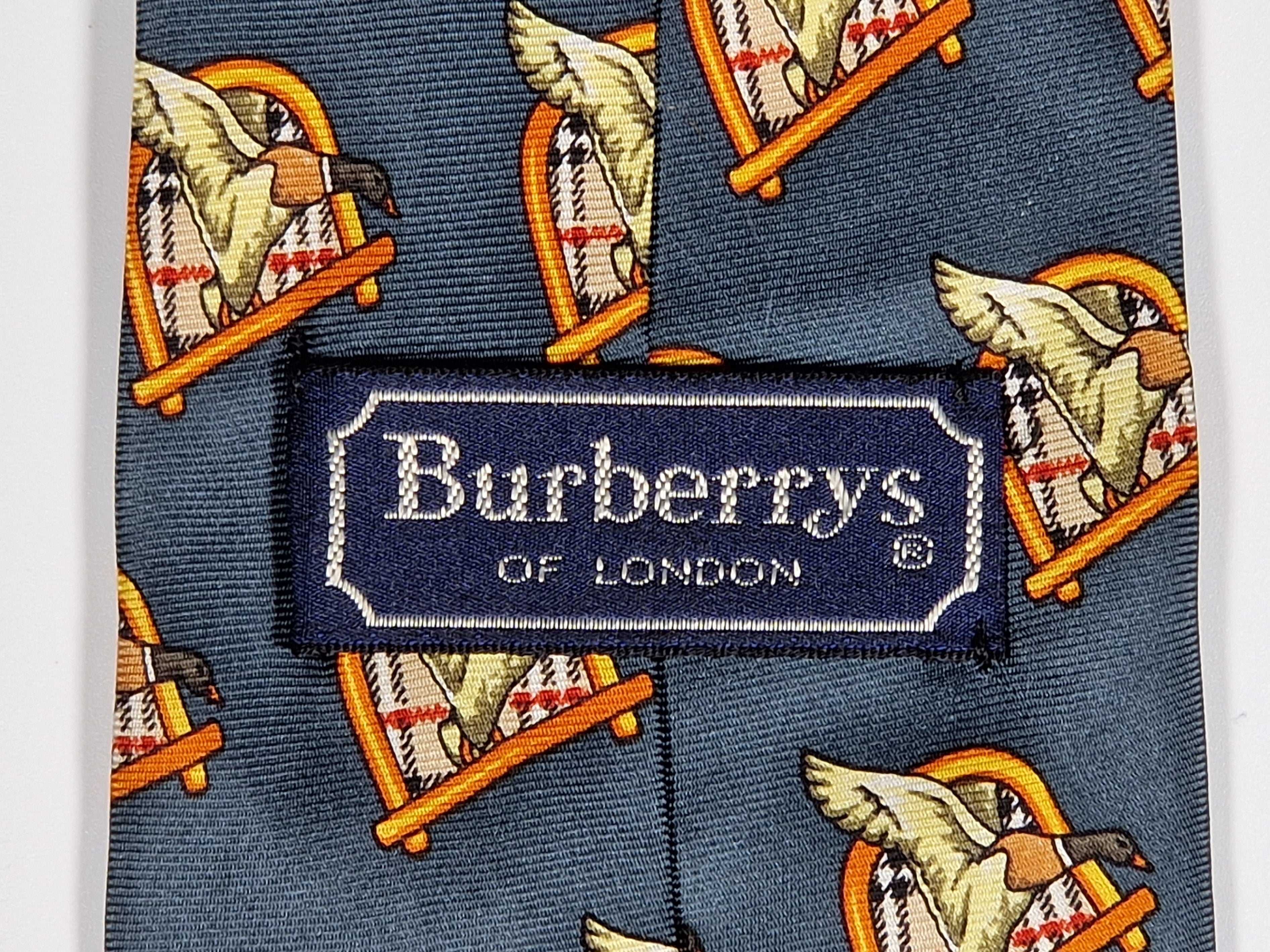 Burberrys Vintage silk tie