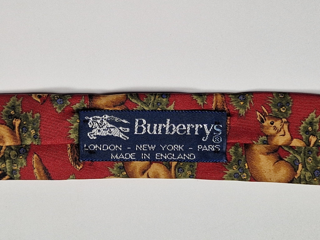 Burberrys Vintage silk tie