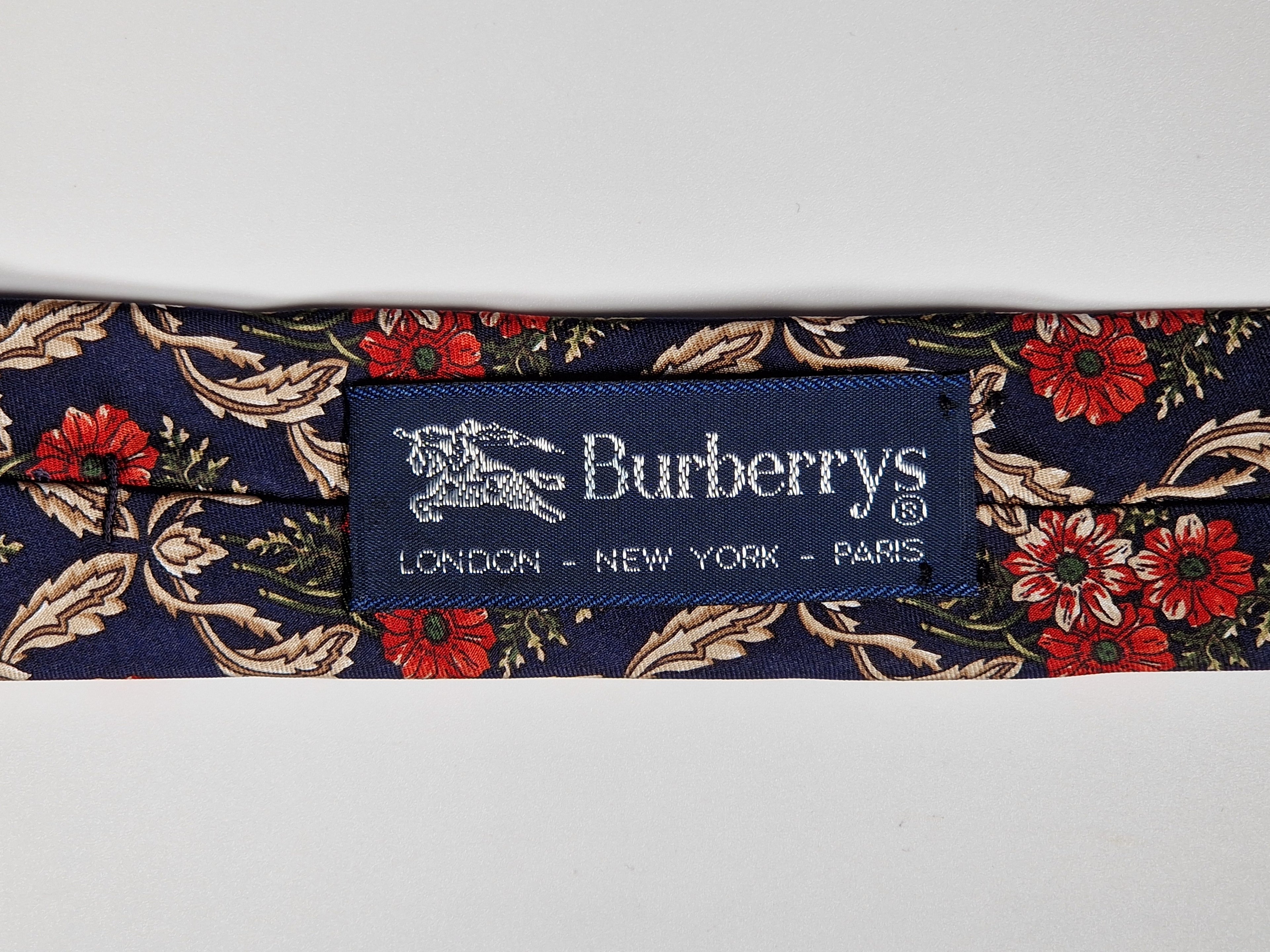 Burberrys Vintage silk tie