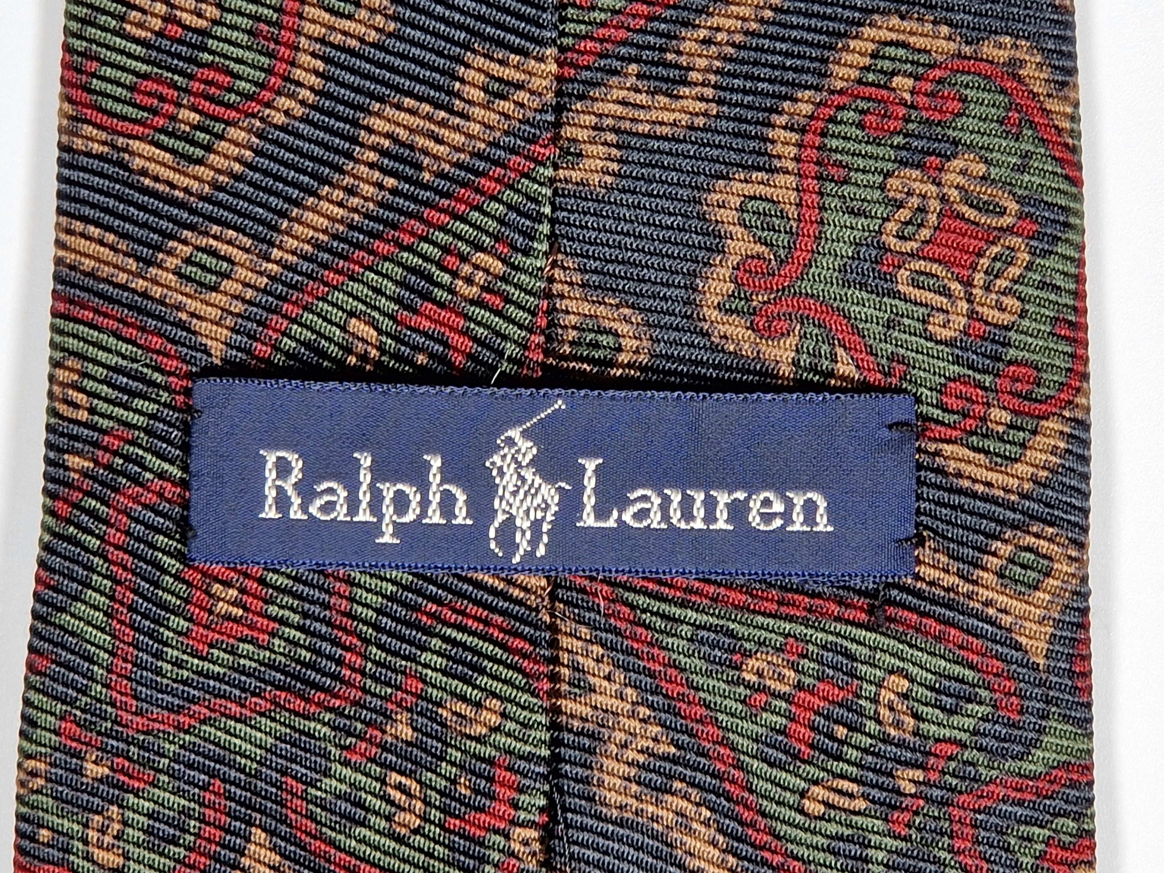 Ralph Lauren Vintage silk tie