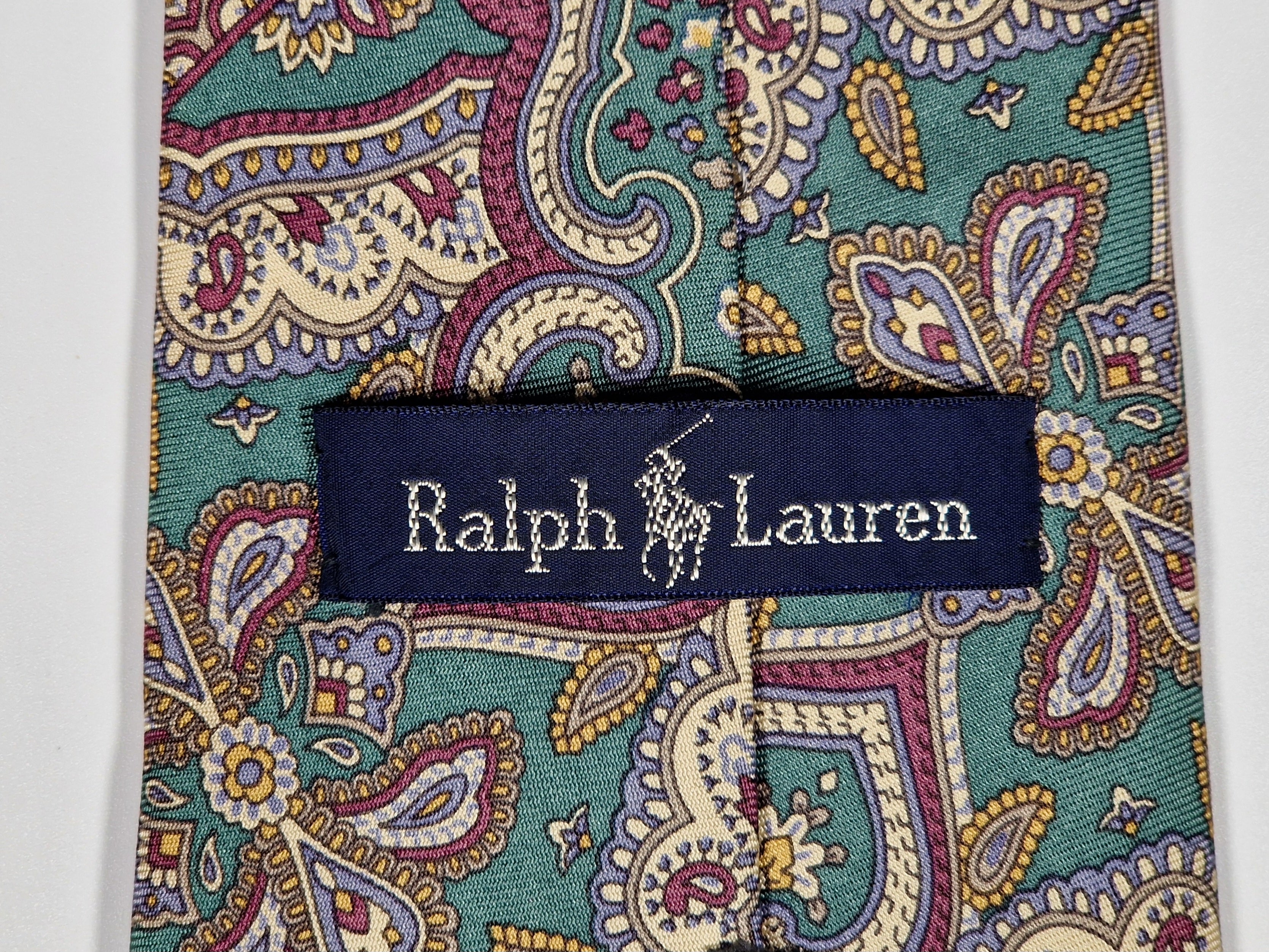 Ralph Lauren Vintage silk tie