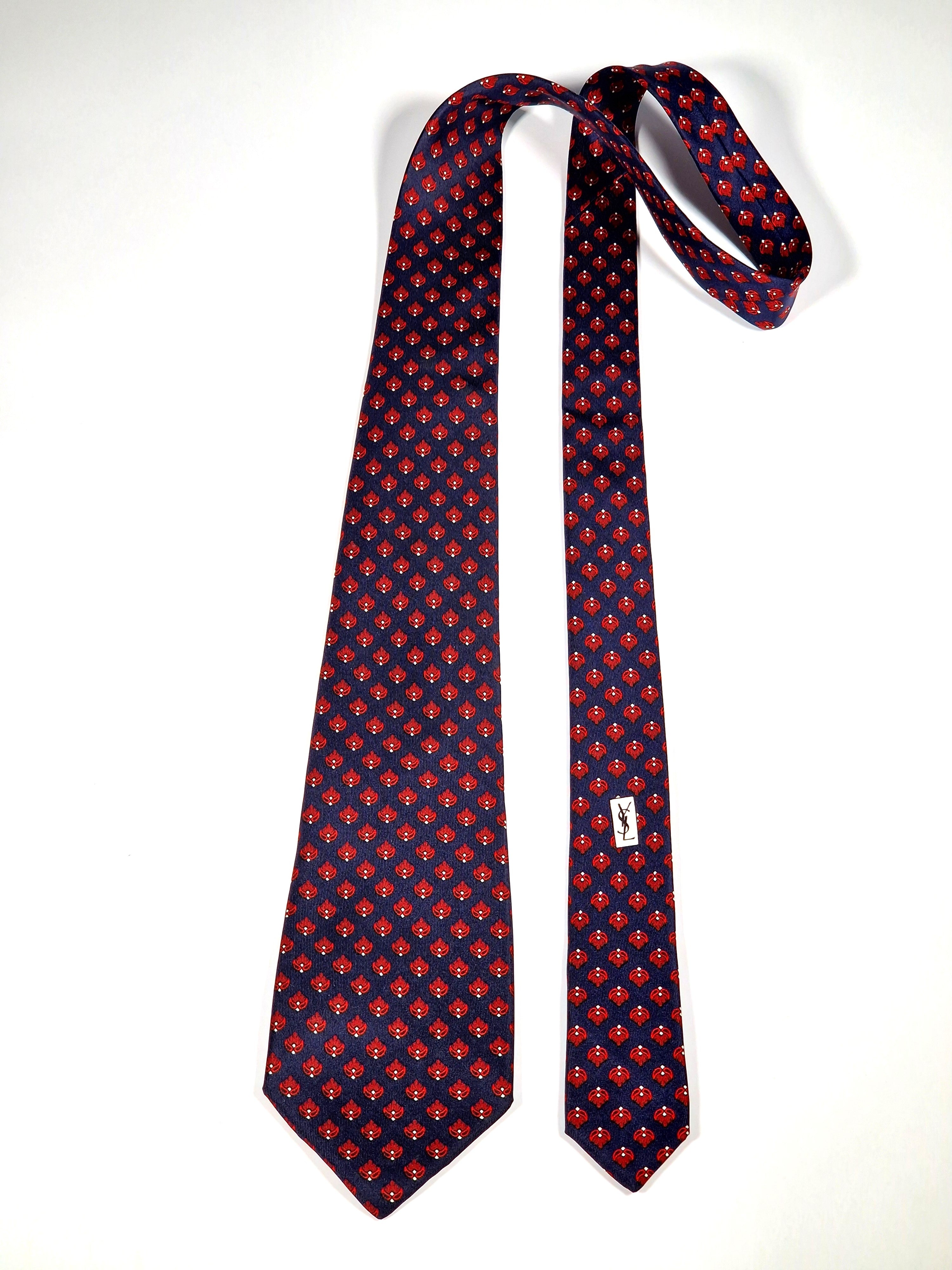Yves Saint Lauren silk tie