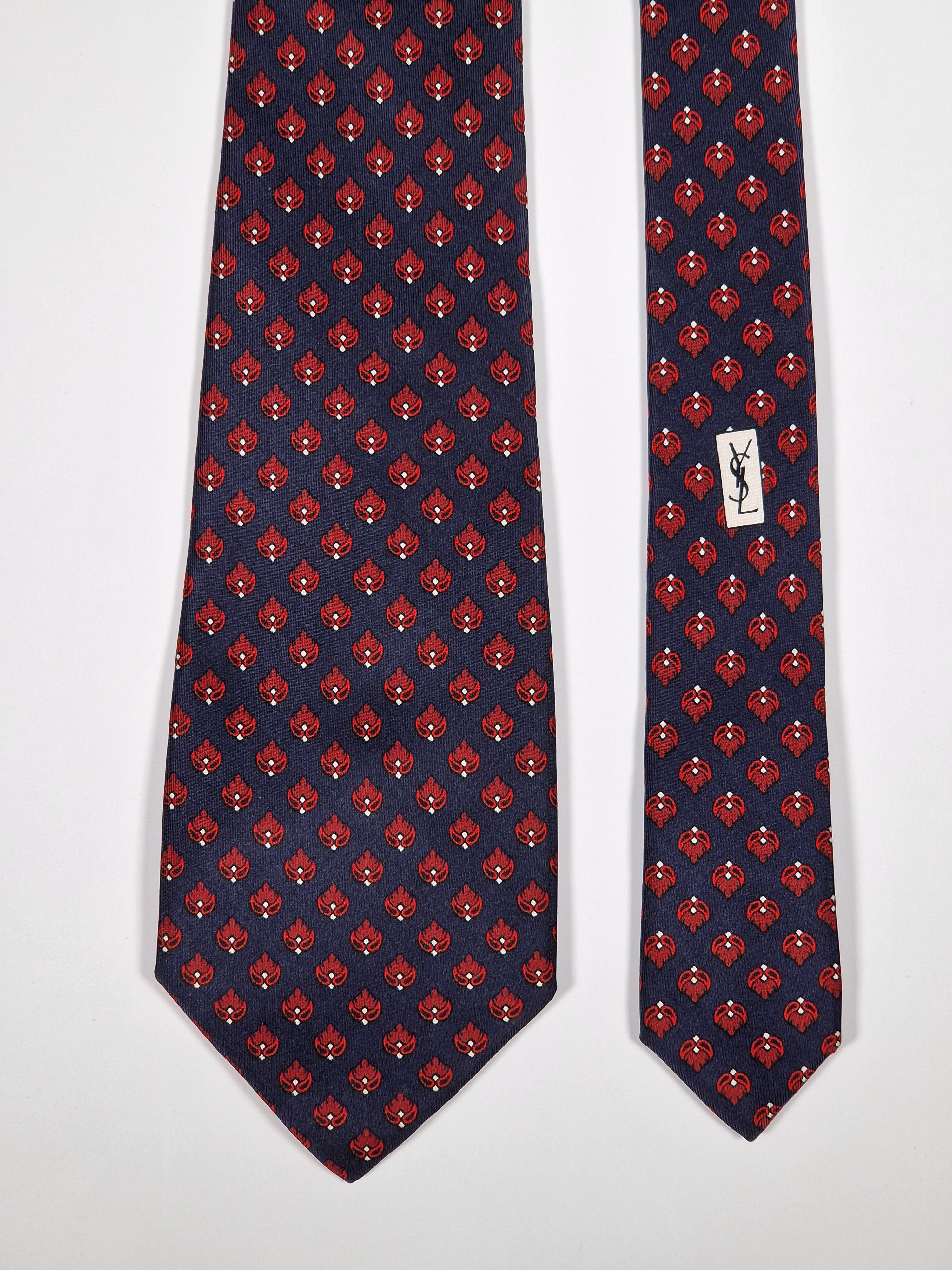 Yves Saint Lauren silk tie