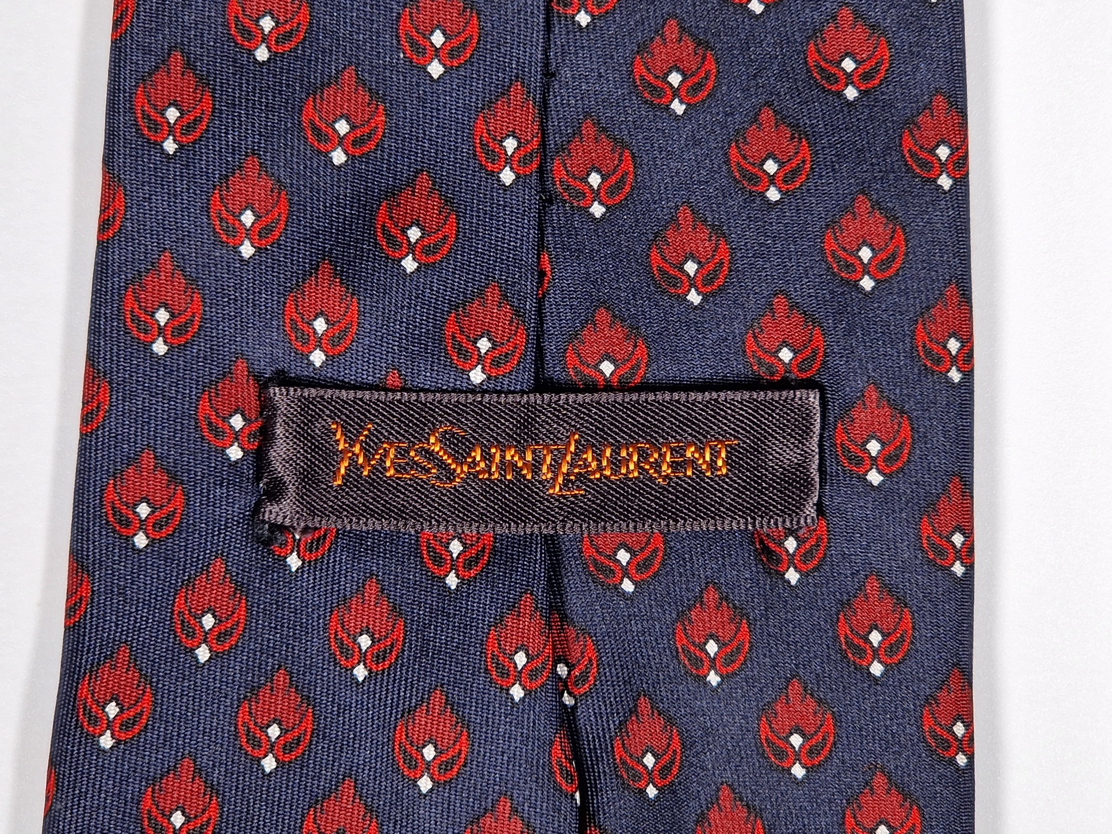 Yves Saint Lauren silk tie