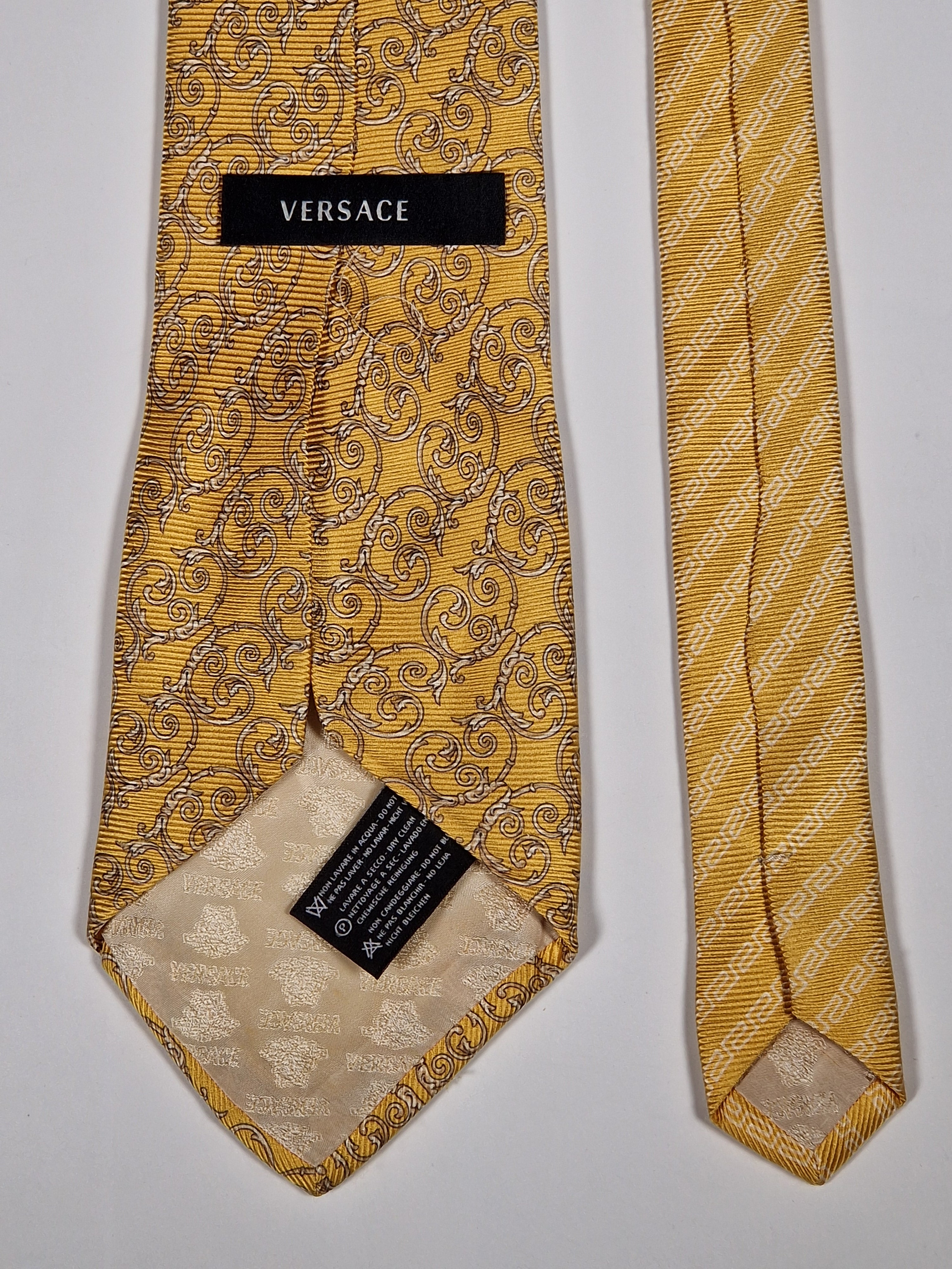 Versace silk tie