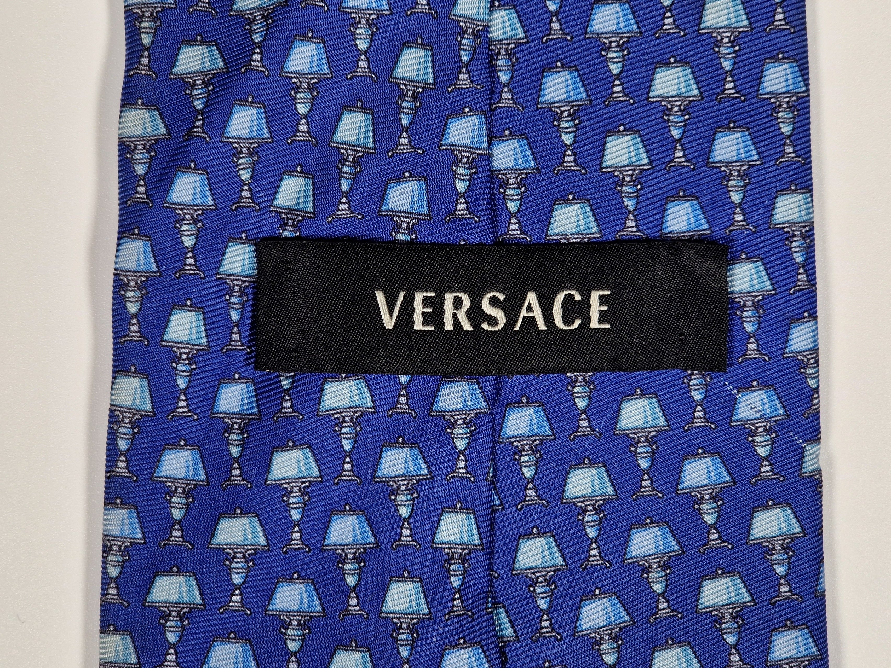 Versace silk tie