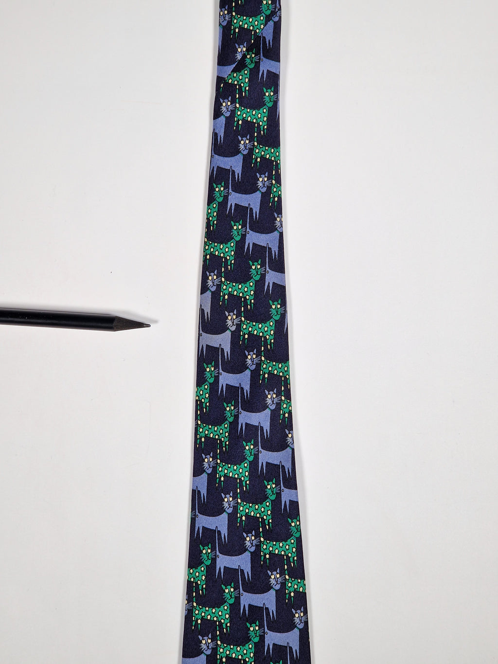 Dior tie cat patter