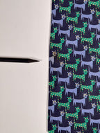 Dior tie cat patter