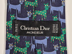 Dior tie cat patter