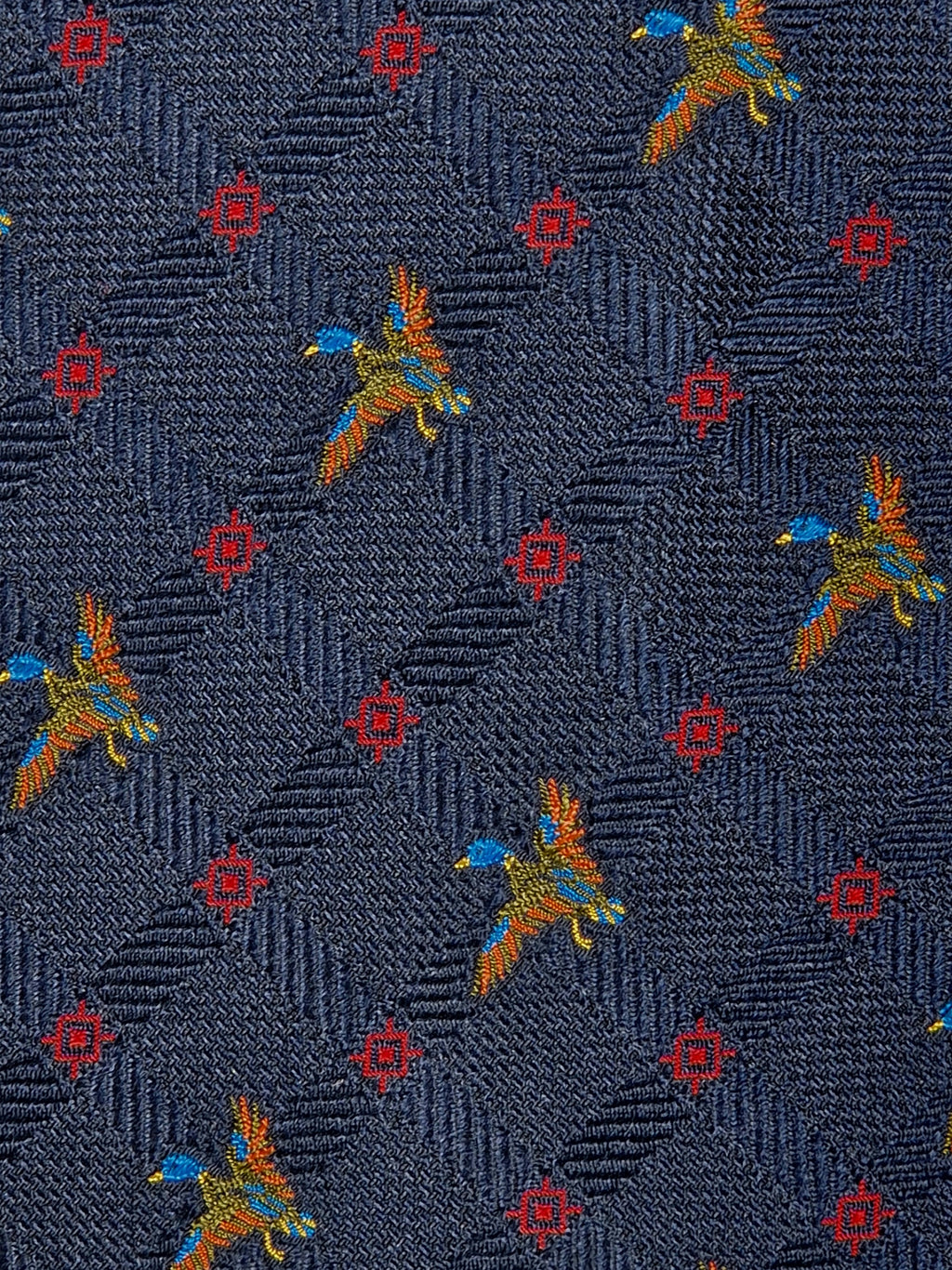 Salvatore Ferragamo tie jaquard woven.