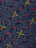 Salvatore Ferragamo tie jaquard woven.