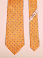 Salvatore Ferragamo tie Apricot color.