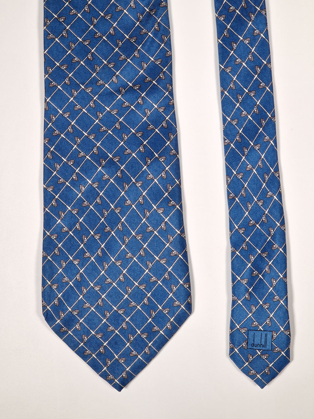 Dunhill tie "Golf clubs"