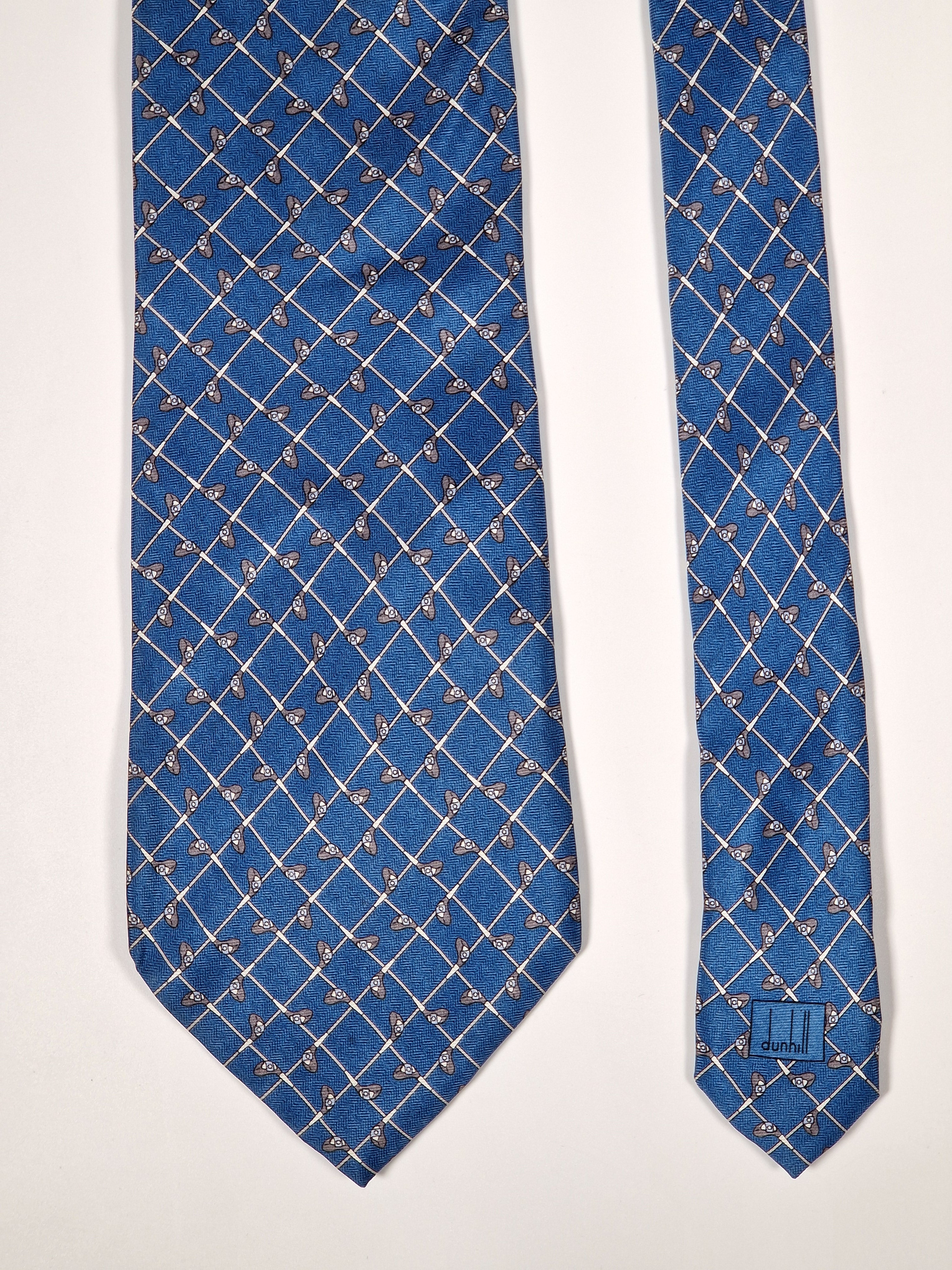 Dunhill tie "Golf clubs"