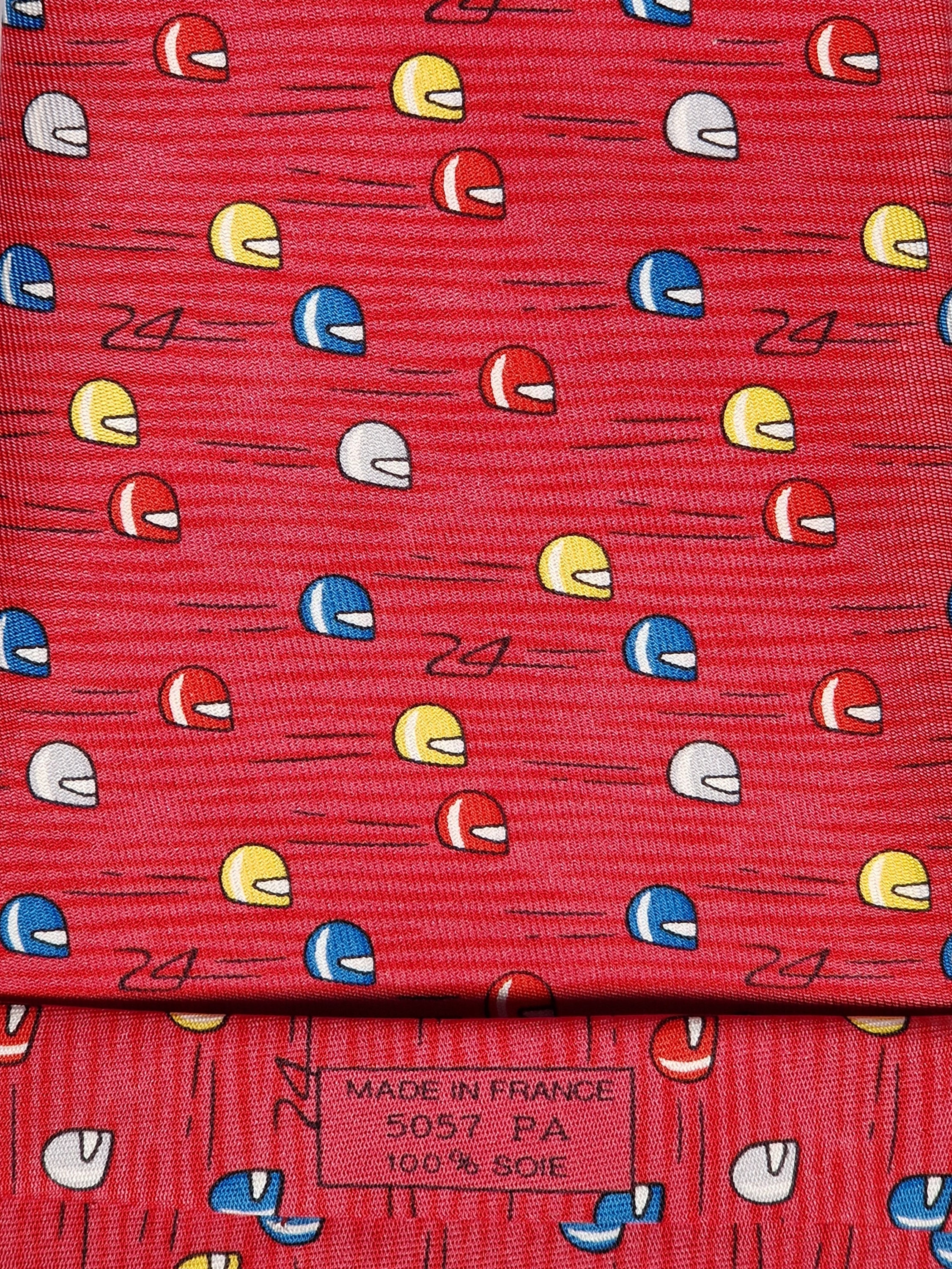 005057 Hermés 5057 PA "Le Mans" tie