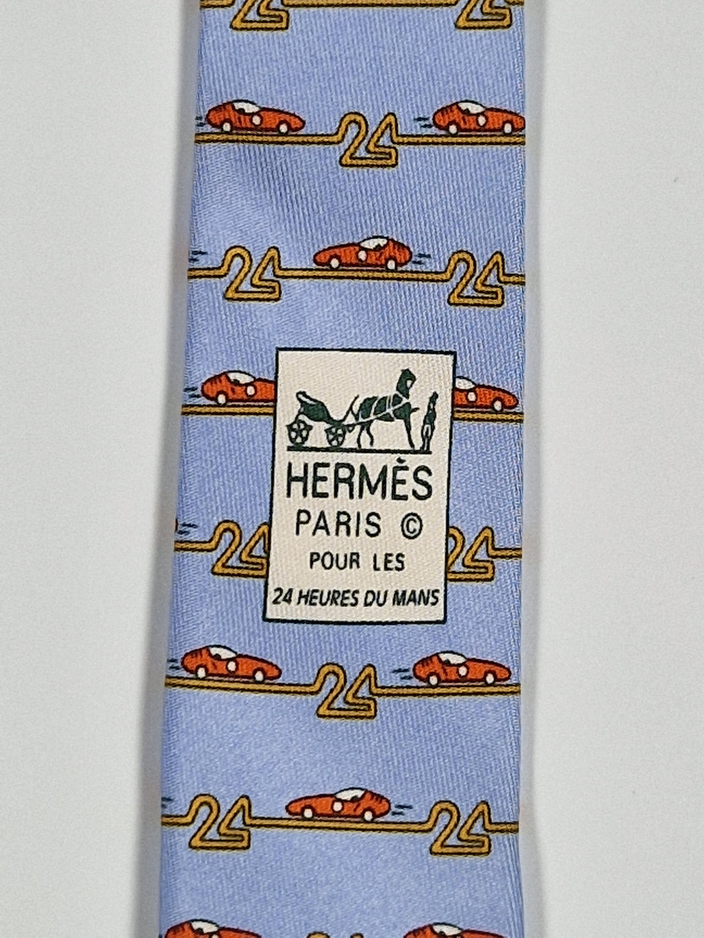 005130 Hermés 5130 HA "Le Mans" tie