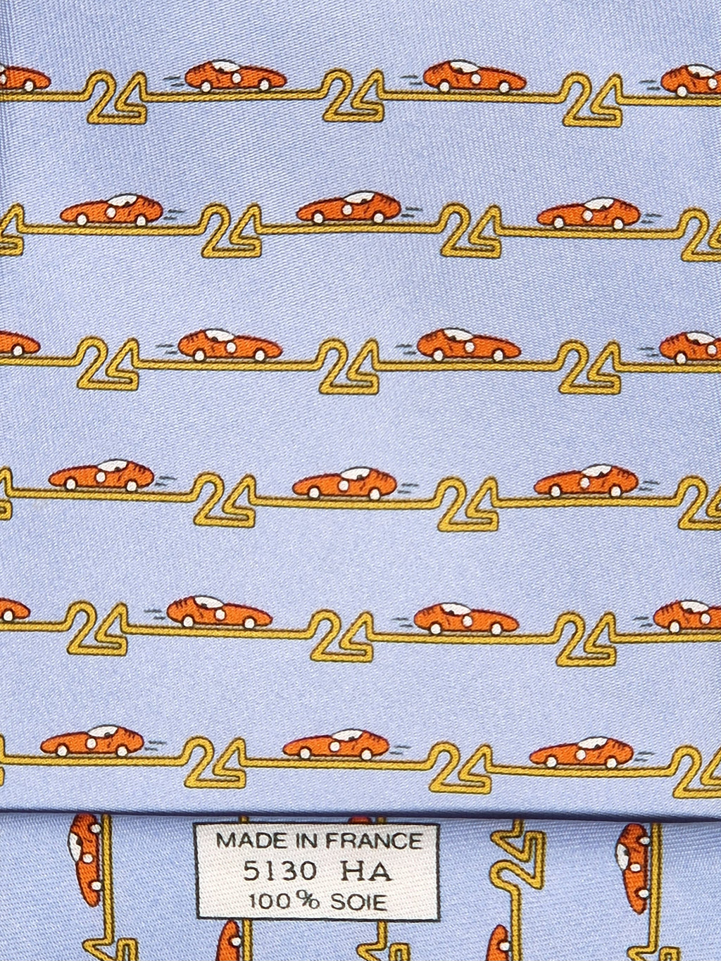 005130 Hermés 5130 HA "Le Mans" tie