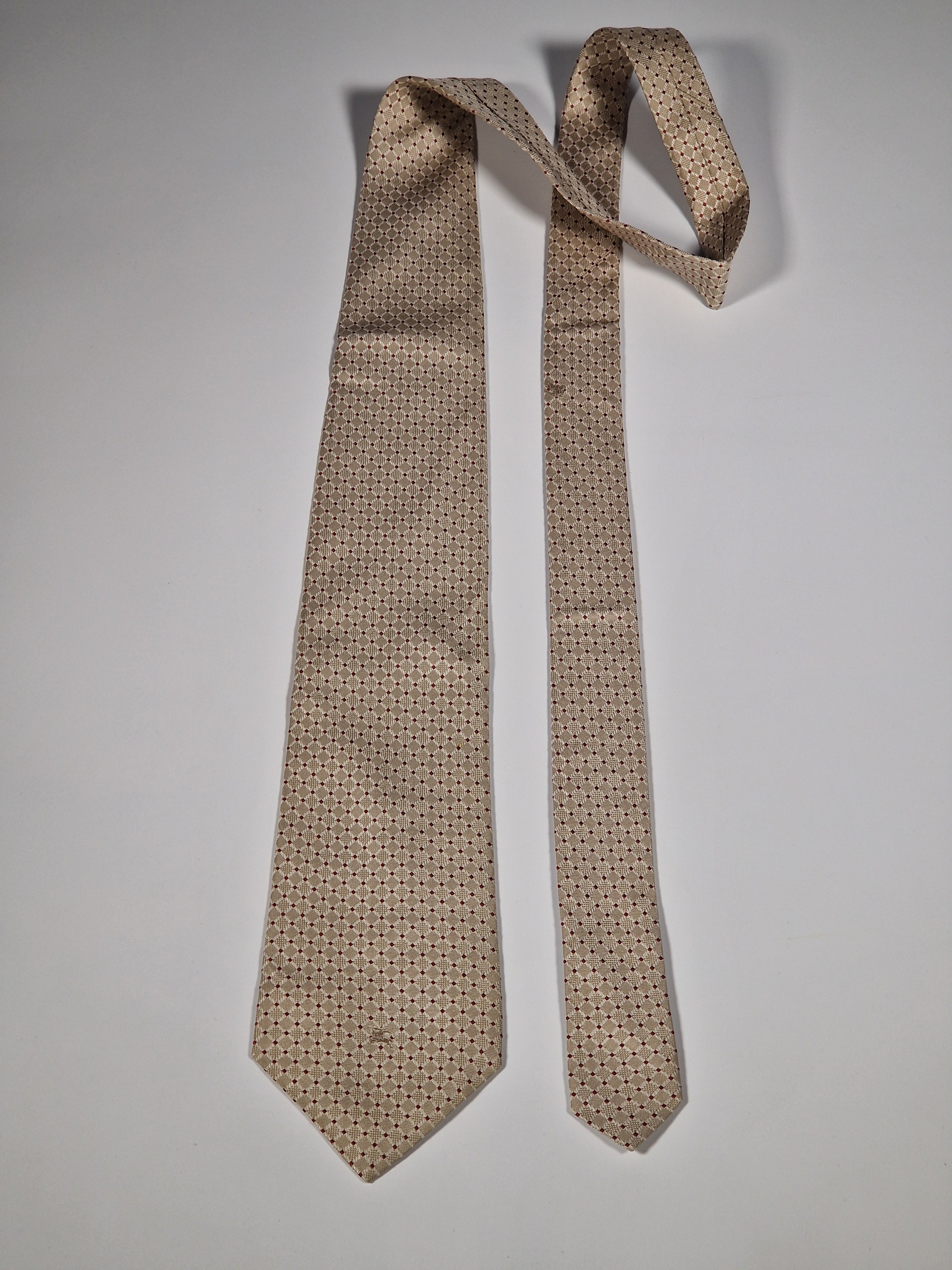 Burberry silk tie