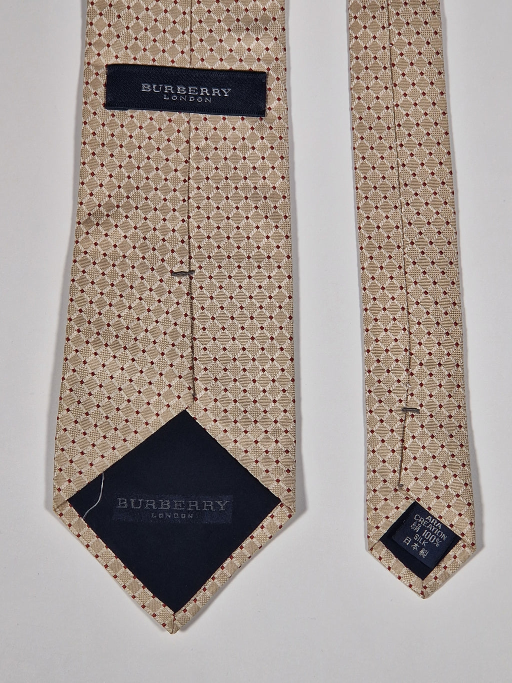 Burberry silk tie