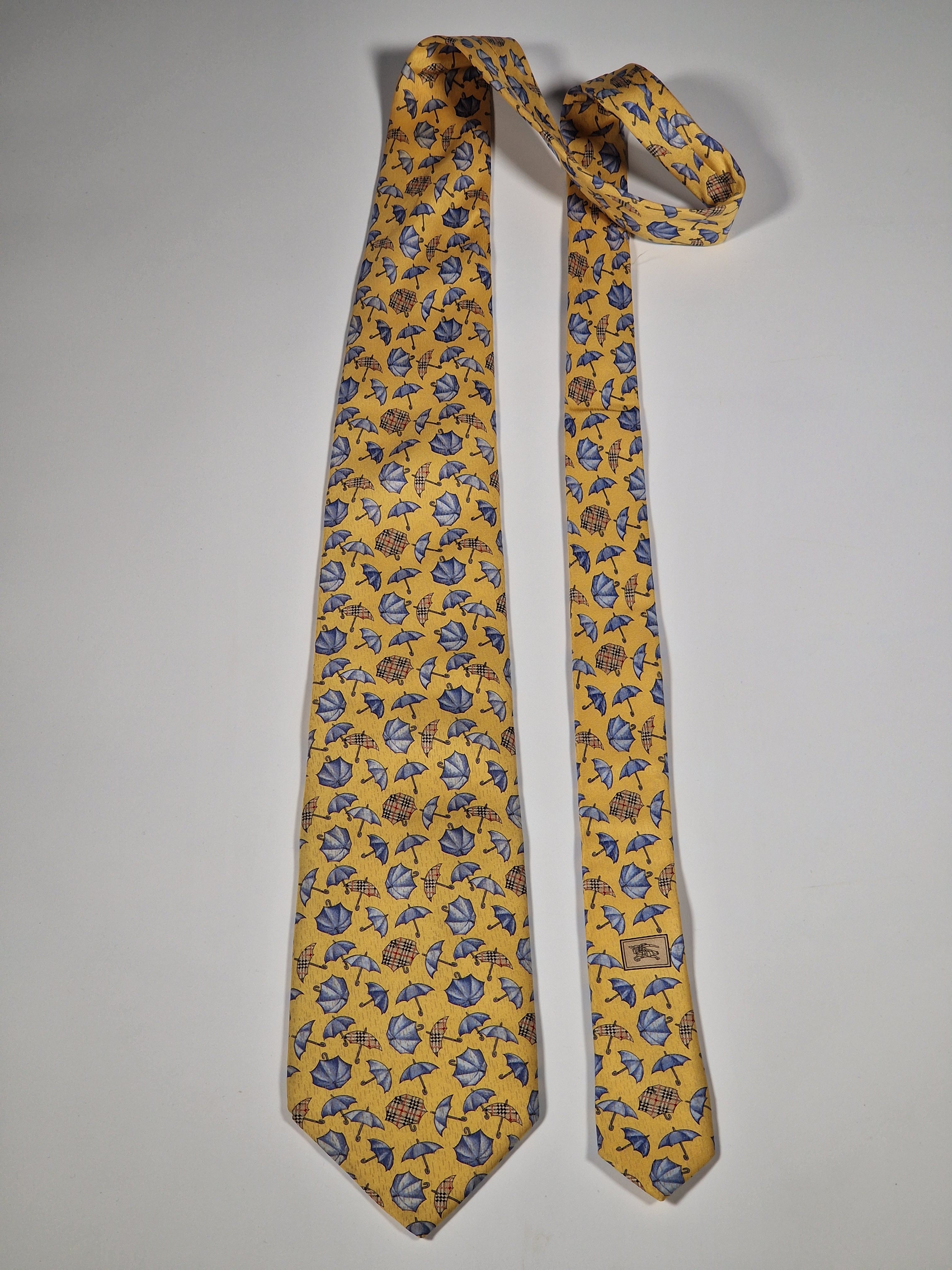 Burberry silk tie