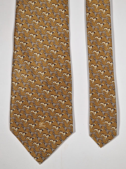 (This tie is reserved) Burberrys Vintage silk tie