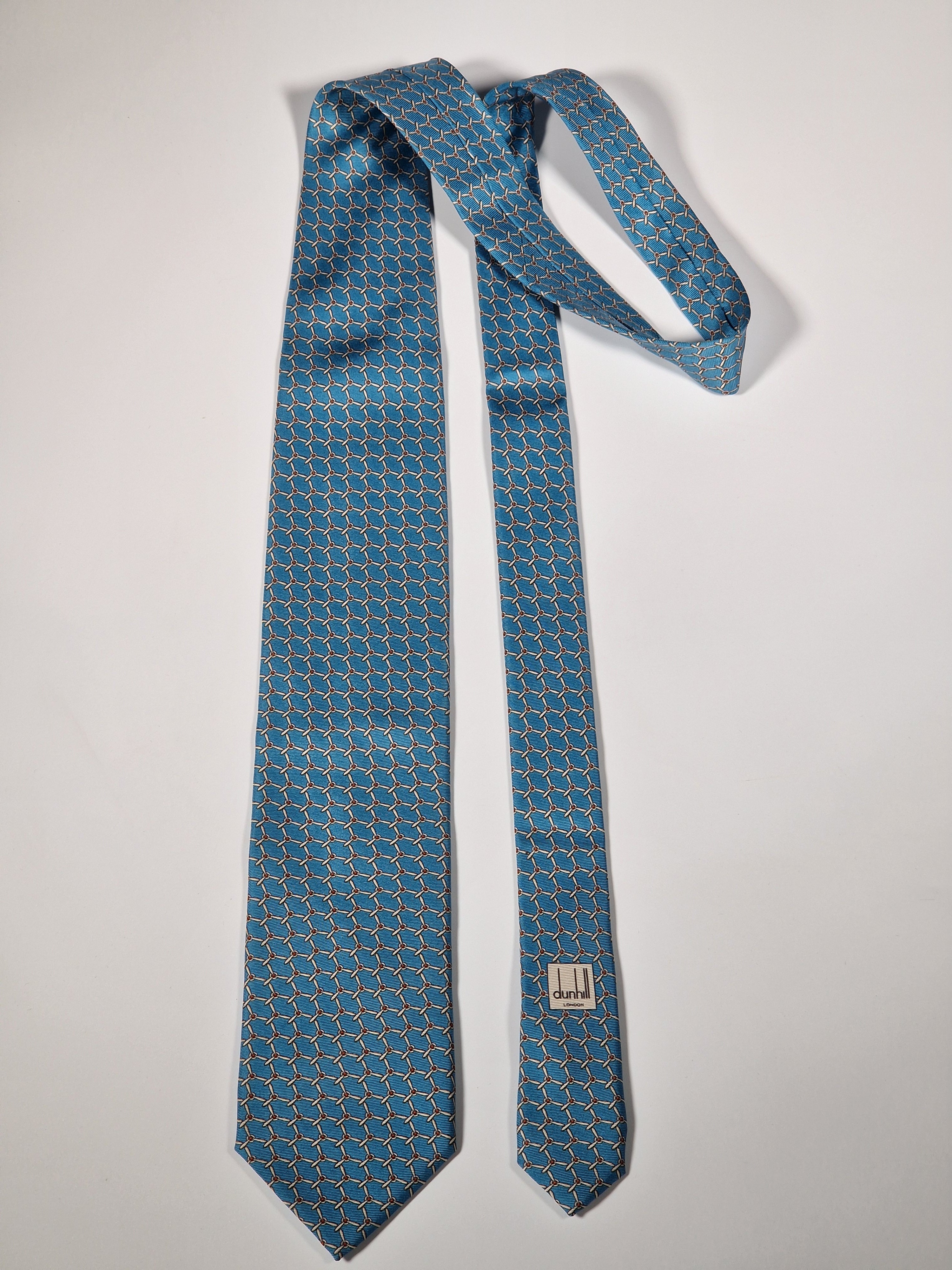 Dunhill silk tie