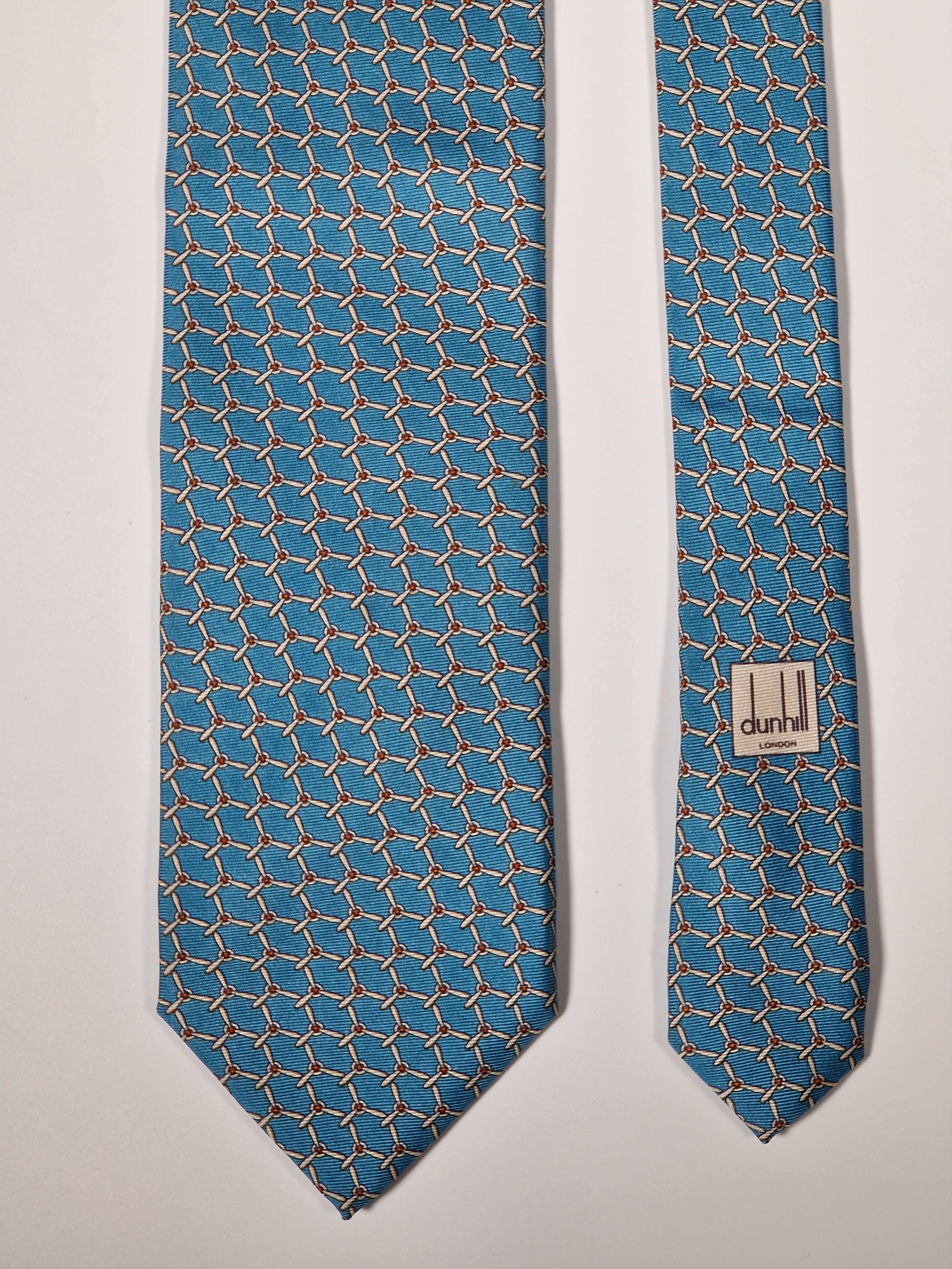 Dunhill silk tie