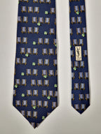 Yves Saint Laurent silk tie